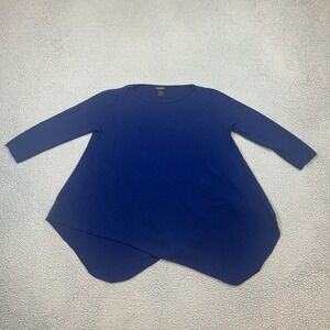 Philosophy Dane‎ Lewis Womens Royal Blue 100% Cashmere Sweater Size Small